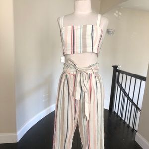 Forever 21 Striped Set
